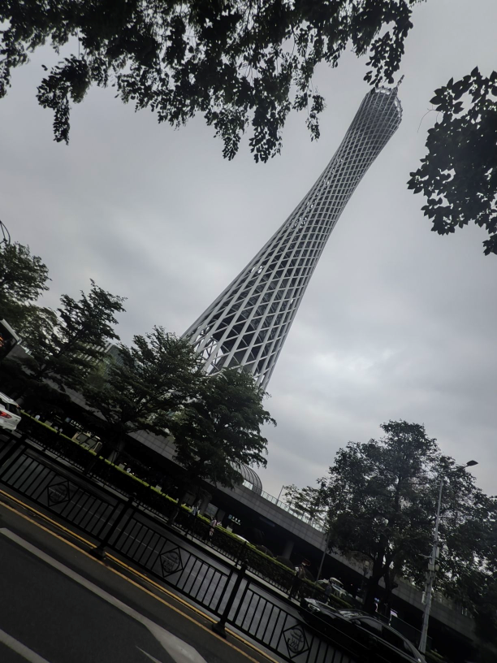 Original — Canton Tower under overcast sky