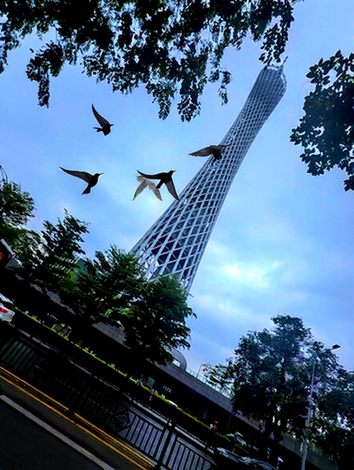 After iteration 3 — refined depth and final color polish